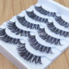 Thick False Eyelashes Messy Cross Thick Natural Fake Eye Lashes Professional Makeup Tips Bigeye Makeup Tool Long False EyeLashes