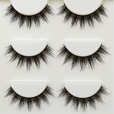 3 pairs /set 3D False Eyelashes Messy Cross Thick Natural Fake Eye Lashes Professional Makeup Tips Bigeye Long False Eye Lashes