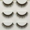 3 pairs /set 3D False Eyelashes Messy Cross Thick Natural Fake Eye Lashes Professional Makeup Tips Bigeye Long False Eye Lashes