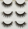 3 pairs /set 3D False Eyelashes Messy Cross Thick Natural Fake Eye Lashes Professional Makeup Tips Bigeye Long False Eye Lashes